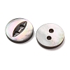 Cat Eye Style Natural Black Lip Shell Buttons SH-CBAA69B-01B-2