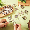  DIY Geometry Earring Making Kit DIY-TA0005-57-13