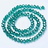 Electroplate Glass Beads Strands LS-EGLA-A044-T1mm-B18-2