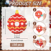 Paper Wine Glass Charms FIND-WH0436-28A-2