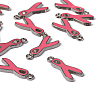 Alloy Enamel Pendants EA546Y-6-3