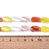 Electroplate Mixed Styles Glass Beads Strands EGLA-N022-10B-A03-4