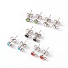 Non-Tarnish 304 Stainless Steel Stud Earring Findings EJEW-JE01996-1