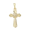 Brass with Crystal Rhinestone Pendants RB-CBA6830-03G-01-1