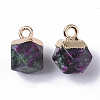Natural Ruby in Zoisite Charms G-S359-015A-2
