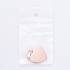 Ion Plating(IP) Fashionable 304 Stainless Steel Stamping Blank Tag Pendants LS-STAS-J002B-01RG-8