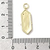Brass Micro Pave Cubic Zirconia Pendants KK-A278-07G-01-3