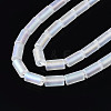 Electroplate Transparent Glass Beads Strands EGLA-T023-02-E01-3