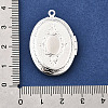 Rack Plating Brass Locket Pendants KK-K277-05S-3