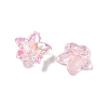 Transparent Acrylic Bead Caps AC-CBA1E6C-06D-3