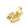 Rack Plating Brass Charms KK-C053-04G-W-2