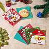 400 Pcs 4 Styles Self-Adhesive Christmas Candy Bags JX061A-5