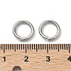 Tarnish Resistant 304 Stainless Steel Open Jump Rings STAS-R065-43-5