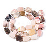 Natural Pink Opal Beads Strands G-T138-08-3