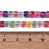 Crackle Transparent Glass Beads Strands GLAA-N062-4mm-01-2