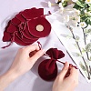 20Pcs Gourd Velvet Drawstring Bags TP-BBC0001-07B-05-3