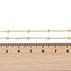 Brass Satellite Chains Necklace for Women LS-NJEW-P265-05G-4