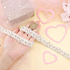 CHGCRAFT Imitation Pearl Bridal Belt for Wedding Dress AJEW-CA0002-04-3