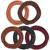 10 Yards 5 Colors Braided Leather Cord WL-CL0001-08-7