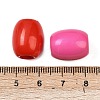 Opaque Baking Paint Acrylic European Beads OACR-G055-04-3