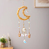 Stainless Steel Cable Chains Pouch Teardrop Pendant Decorations HJEW-TA00370-6