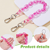 Acrylic Cable Chain Purse Chains PURS-WH0816-002P-3