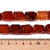 Natural Red Agate Beads Strands G-N342-148A-5