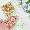 400Pcs 2 Colors Alloy Beads FIND-SP0002-39B-3
