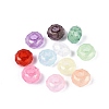 Transparent Acrylic European Beads OACR-Q200-14-2