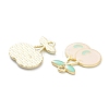 Alloy Enamel Pendants ENAM-I051-08LG-01-2