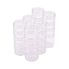 Plastic Bead Storage Containers with Lids and 30PCS Mini Storage Jars X-C020Y-3