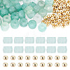 50Pcs Natural Green Aventurine Beads G-TAD0001-15B-1
