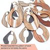 Charm Dangle Earring DIY Making Kit DIY-OC0007-77-4