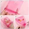100Pcs Organza Bags Jewellery Storage Pouches Wedding Favour Party Mesh Drawstring Gift OP-SP0001-01C-4