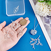 8Pcs 4 Styles Brass Pendants KK-PH0013-38-3
