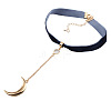 Flannel Choker Necklaces X-NJEW-N0059-081B02-1