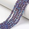 Electroplate Glass Beads Strands LS-EGLA-A034-T2mm-L13-1