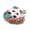 Alloy Enamel Pendants FIND-Z094-02G-08-2
