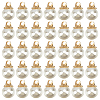100Pcs Alloy Pendants FIND-AR0006-35-1