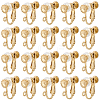 40Pcs 316 Surgical Stainless Steel Clip-on Earring Findings STAS-BBC0008-58B-7