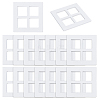 Mini Wood Dollhouse Window Furniture Accessories AJEW-WH0567-99-1