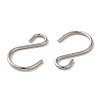 304 Stainless Steel S-Hook Clasp STAS-C085-03D-P-2