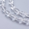 Glass Beads Strands X-GLAA-R024-11x8mm-12-3