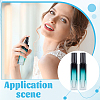 14Pcs Rectangle Gradient Glass Spray Bottle AJEW-GO0005-86-6
