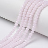 Glass Beads Strands EGLA-A044-J8mm-D02-1