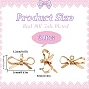 30Pcs Brass Pendants KK-SC0005-48-2