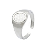 304 Stainless Steel Cuff Rings for Women RJEW-M019-29P-1