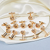 6 Pairs Alloy Cufflinks FIND-FH0017-36G-4