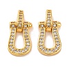 Brass Micro Pave Cubic Zirconia Pendants KK-U039-03G-1