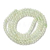 Natural Prehnite Beads Strands G-B090-A19-03-3